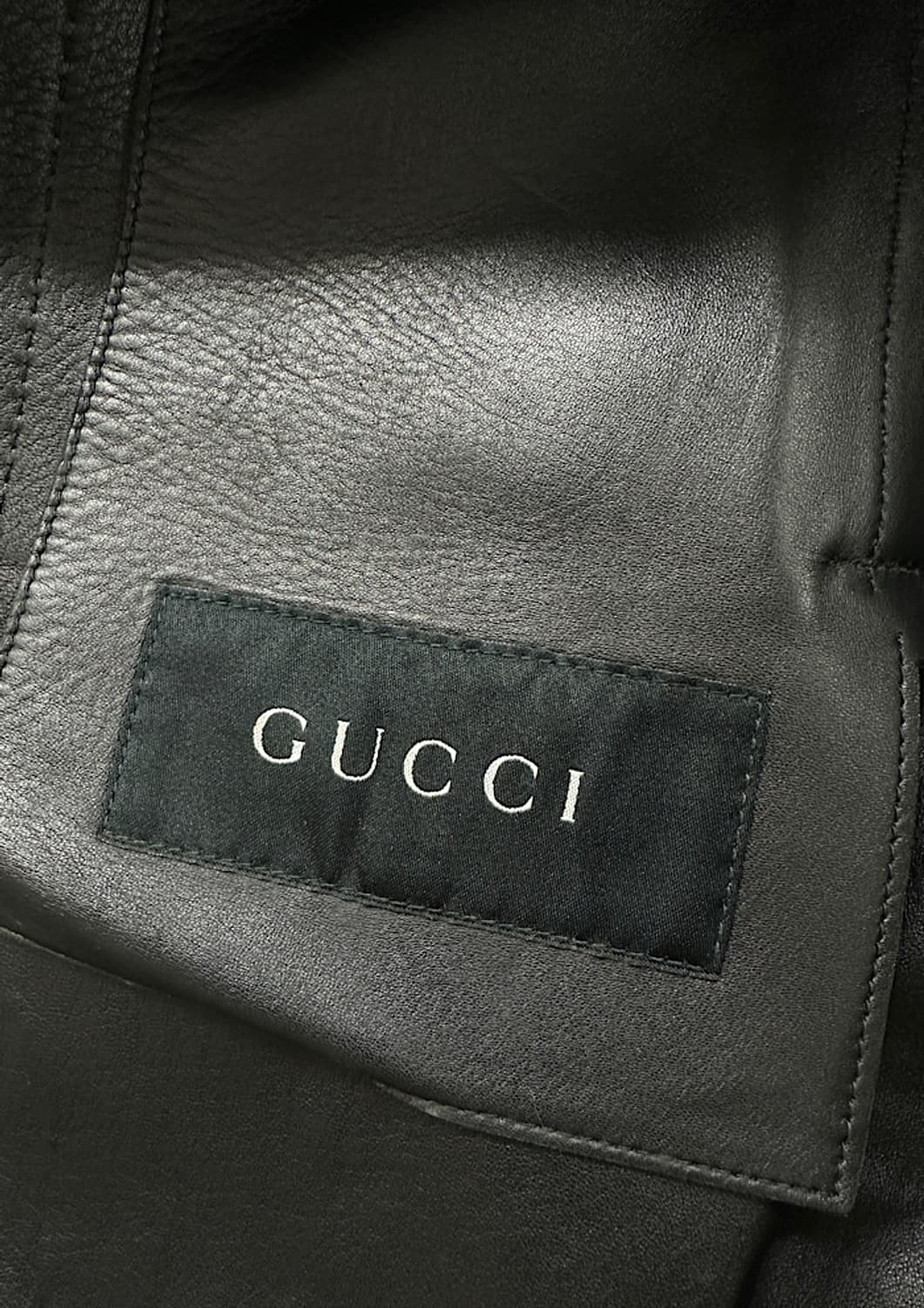 구찌 가죽 코트 S  상품이미지8