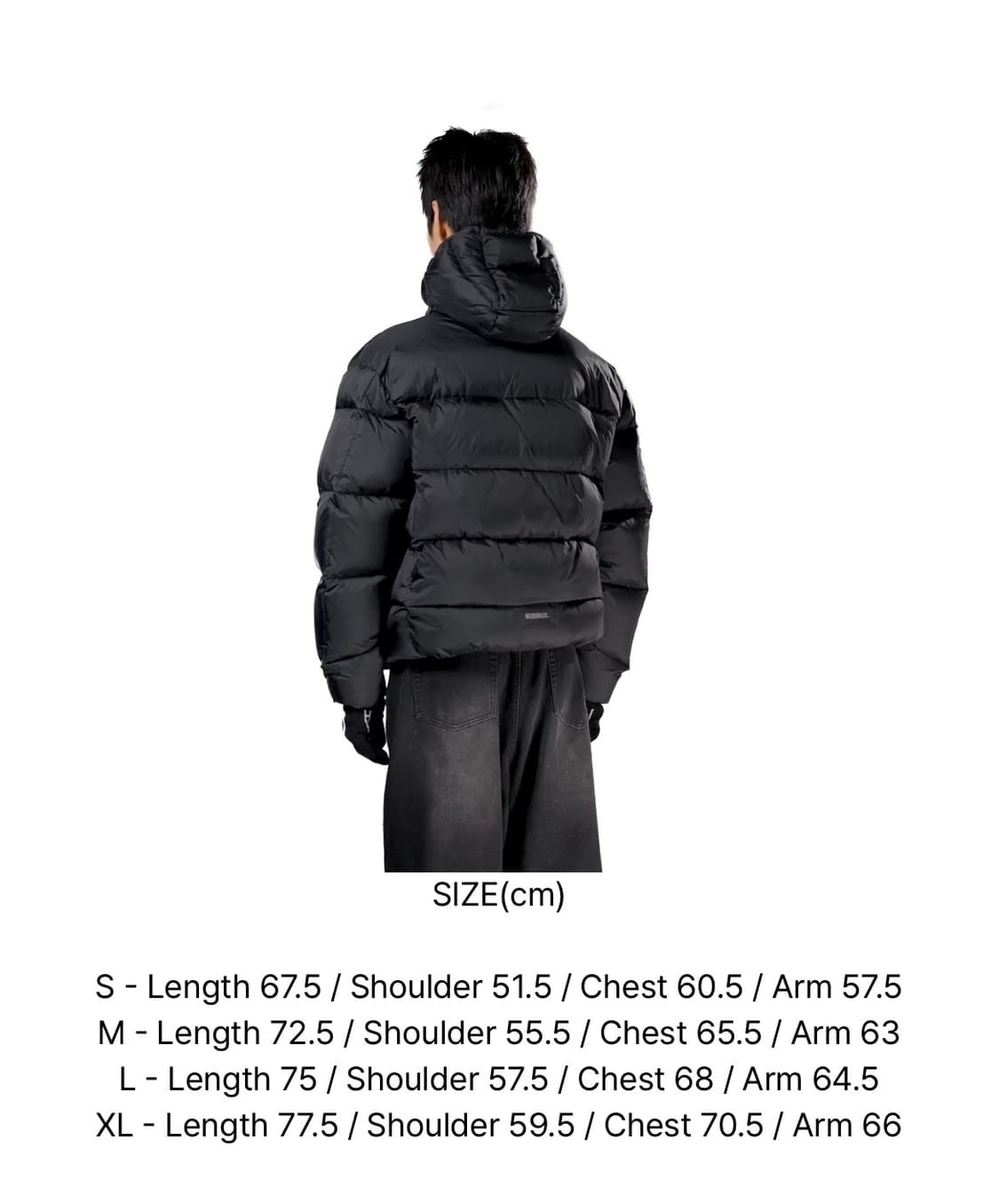 노매뉴얼 EMBER HOODED DUCK DOWN-BLACK 상품이미지3