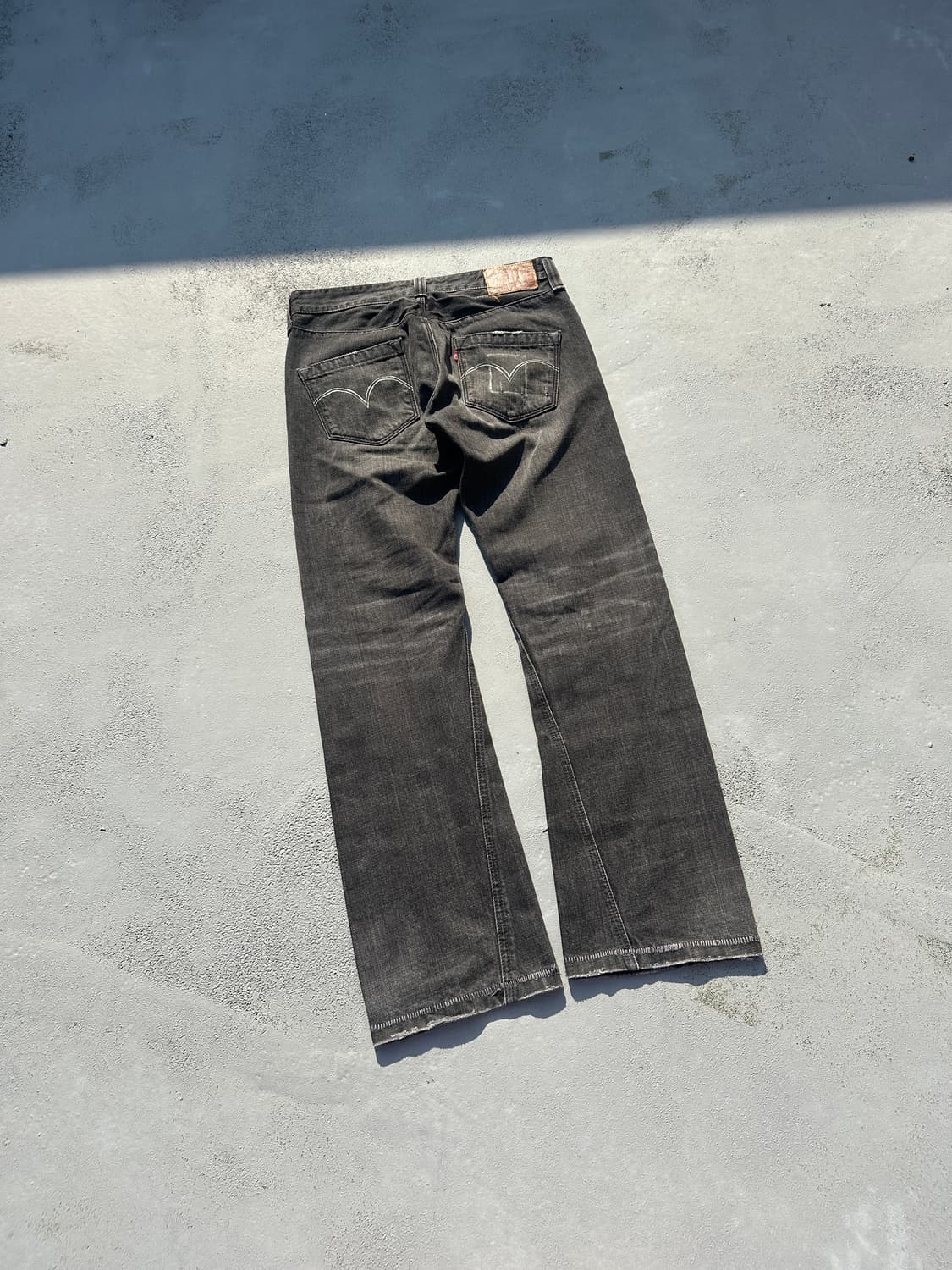 [31] 00s 리바이스 빈티지 흑청 데님 세미 부츠컷 상품이미지1