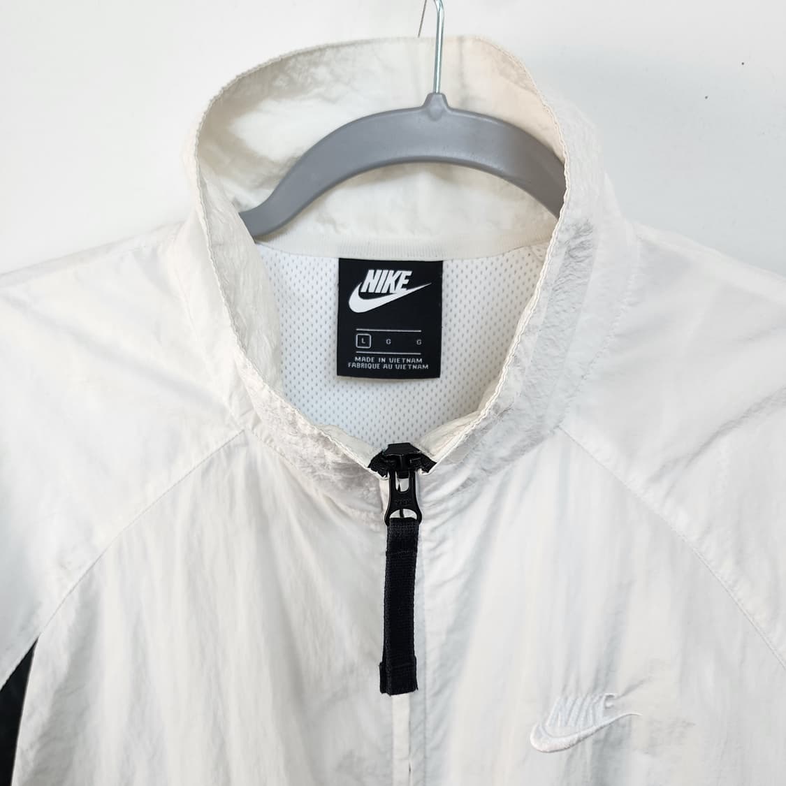 나이키 바람막이 아이보리/블랙 상품이미지2