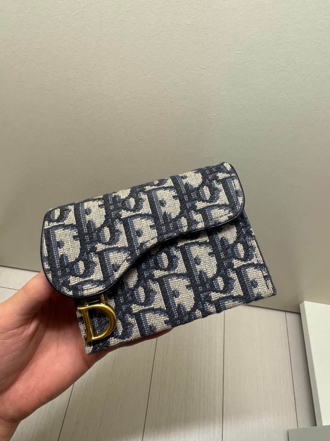 디올 오블리크 새들 지갑 상품이미지6