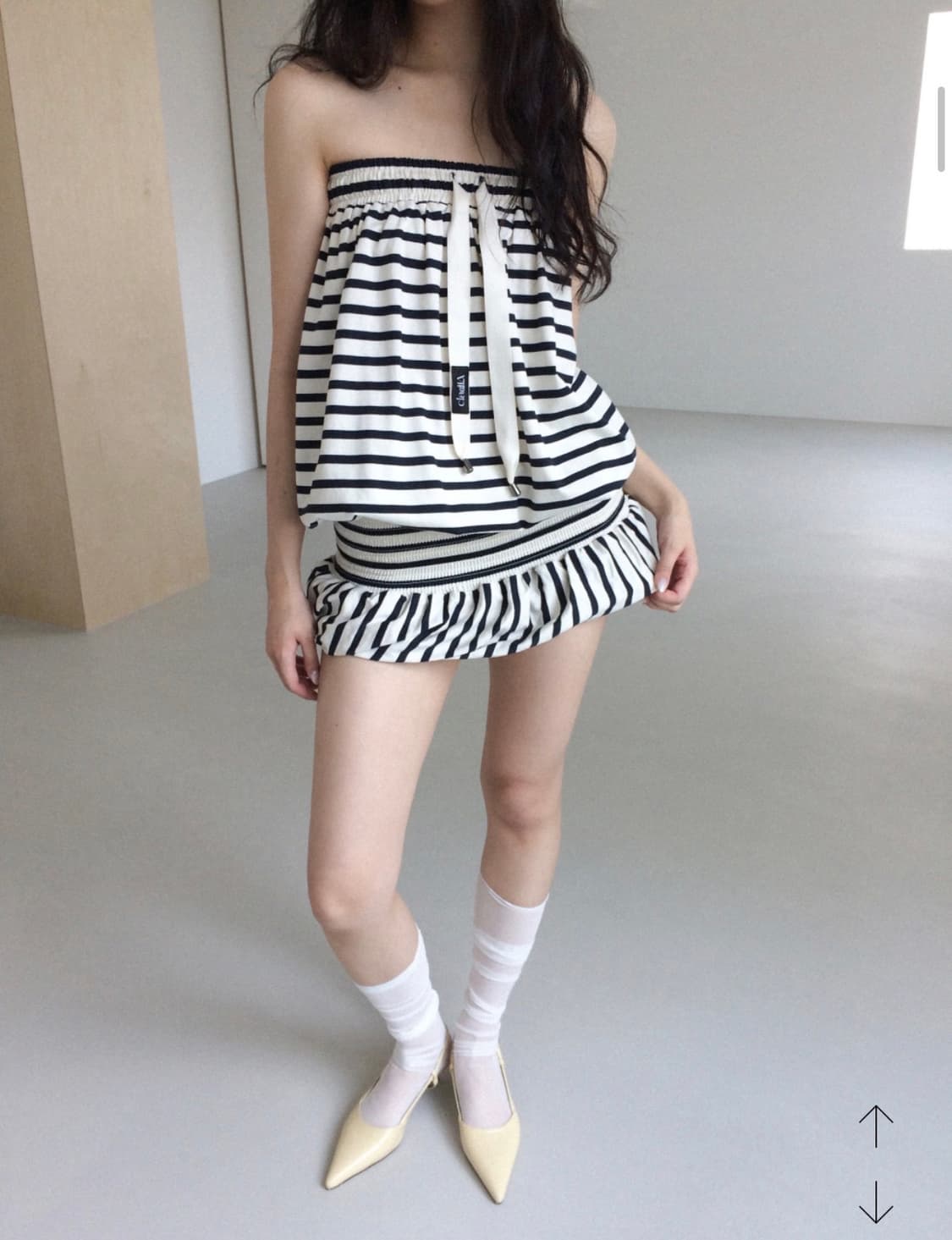 [CLaddA] pippi ops, cream navy 상품이미지3
