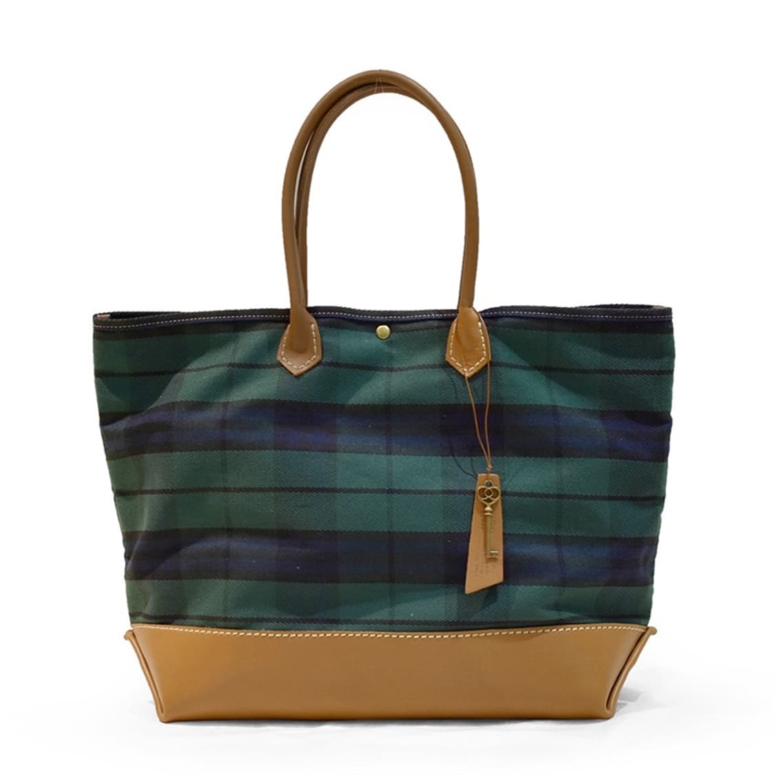 포디어웍스 블랙워치 베지터블 소가죽 토트백 상품이미지9