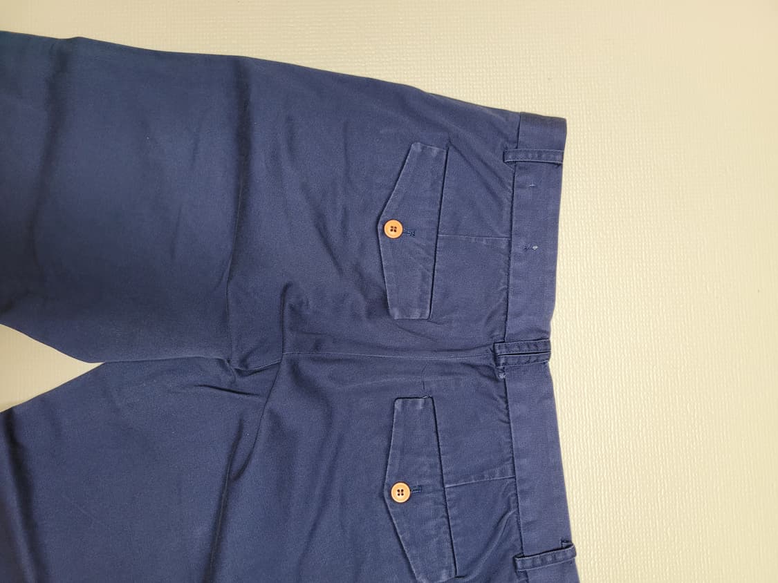 코너스 CONUS 남자 롤업 면바지 31 딥블루 상품이미지10