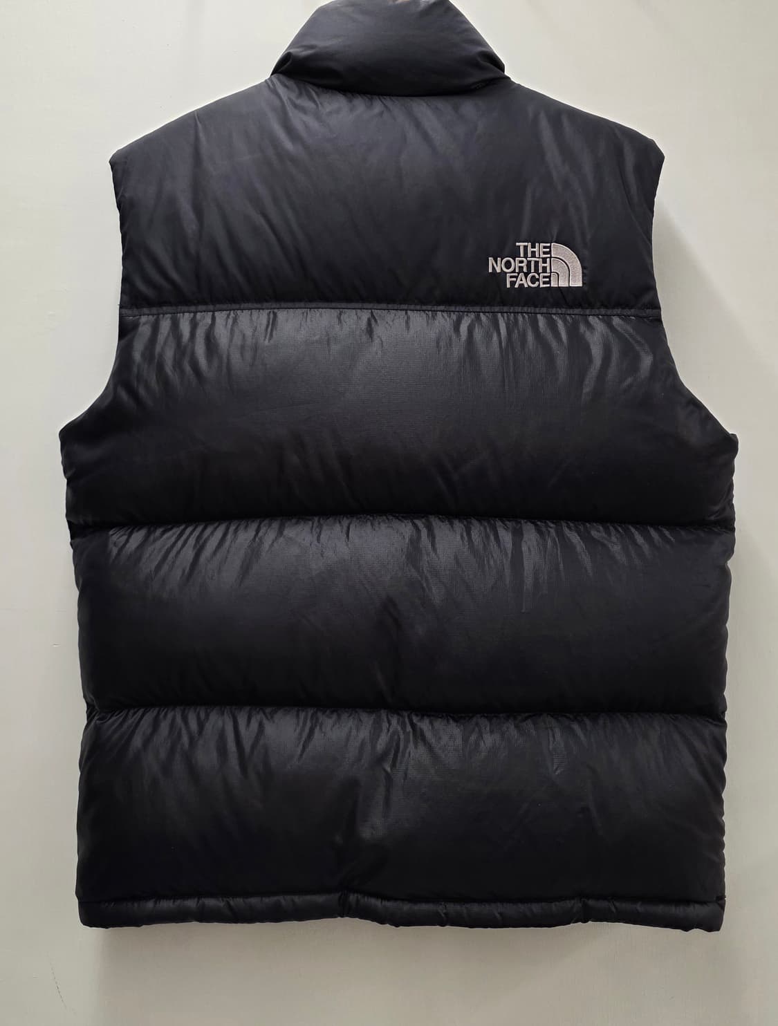 노스페이스700 눕시 블랙 구스다운 패딩조끼.   싸이즈 95 상품이미지3