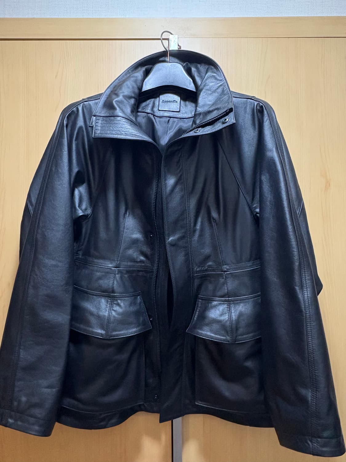 Mudule leather parker 2 size 상품이미지2