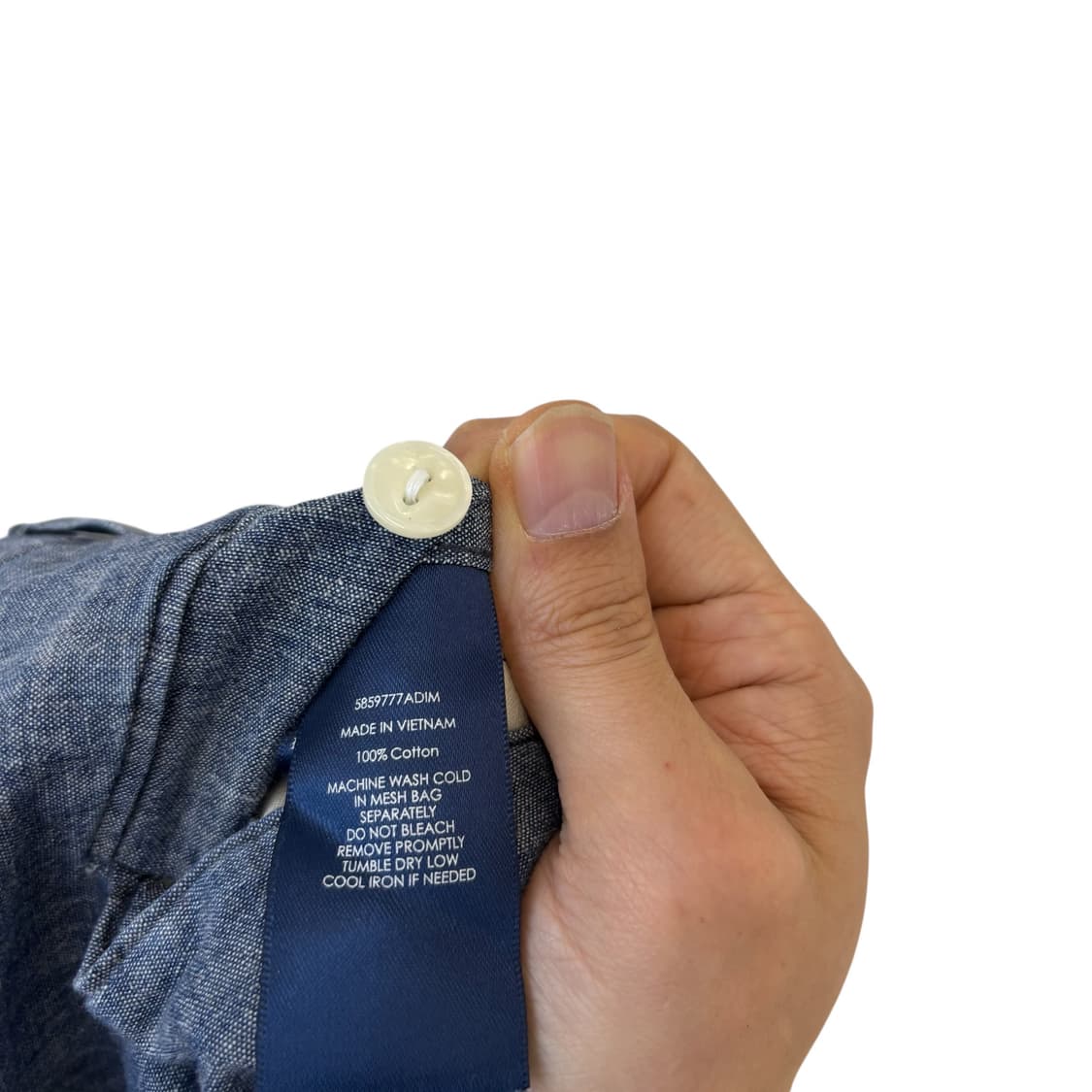 폴로 랄프로렌 샴브레이 하프 팬츠 상품이미지5