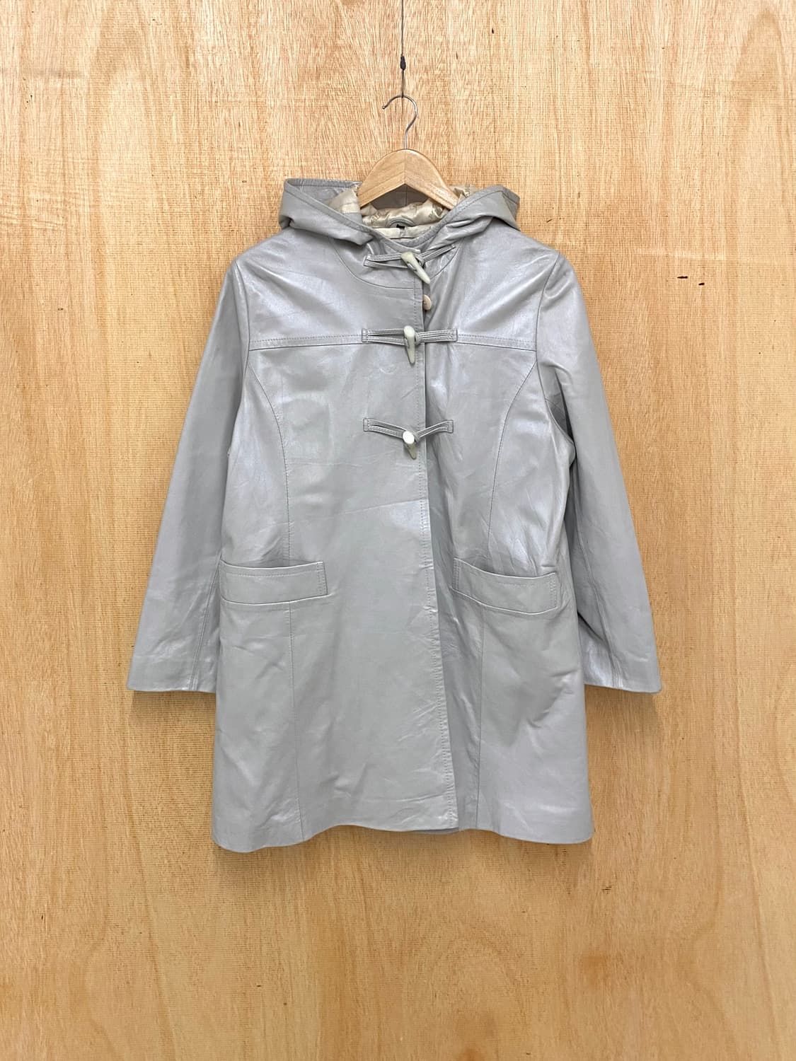 BALMAIN leather duffle coat 발망 레더 더플코트 상품이미지1