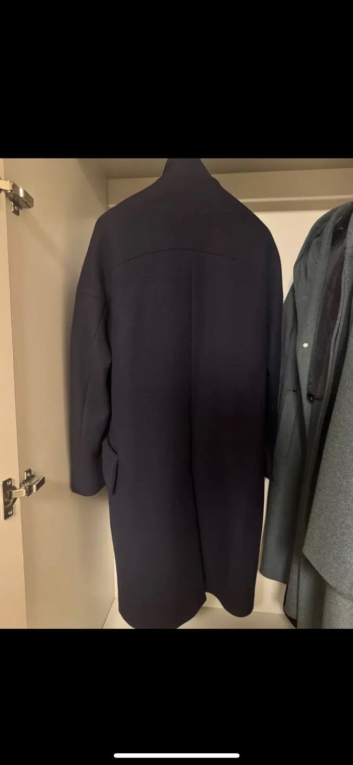 솔리드옴므 옥색코트 네이비 95 팝니다 상품이미지2