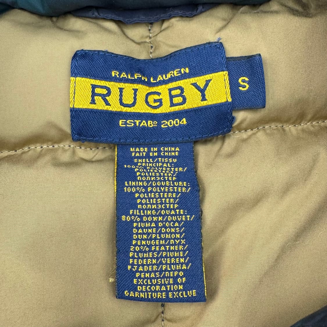 랄프로렌 럭비 패딩  상품이미지4