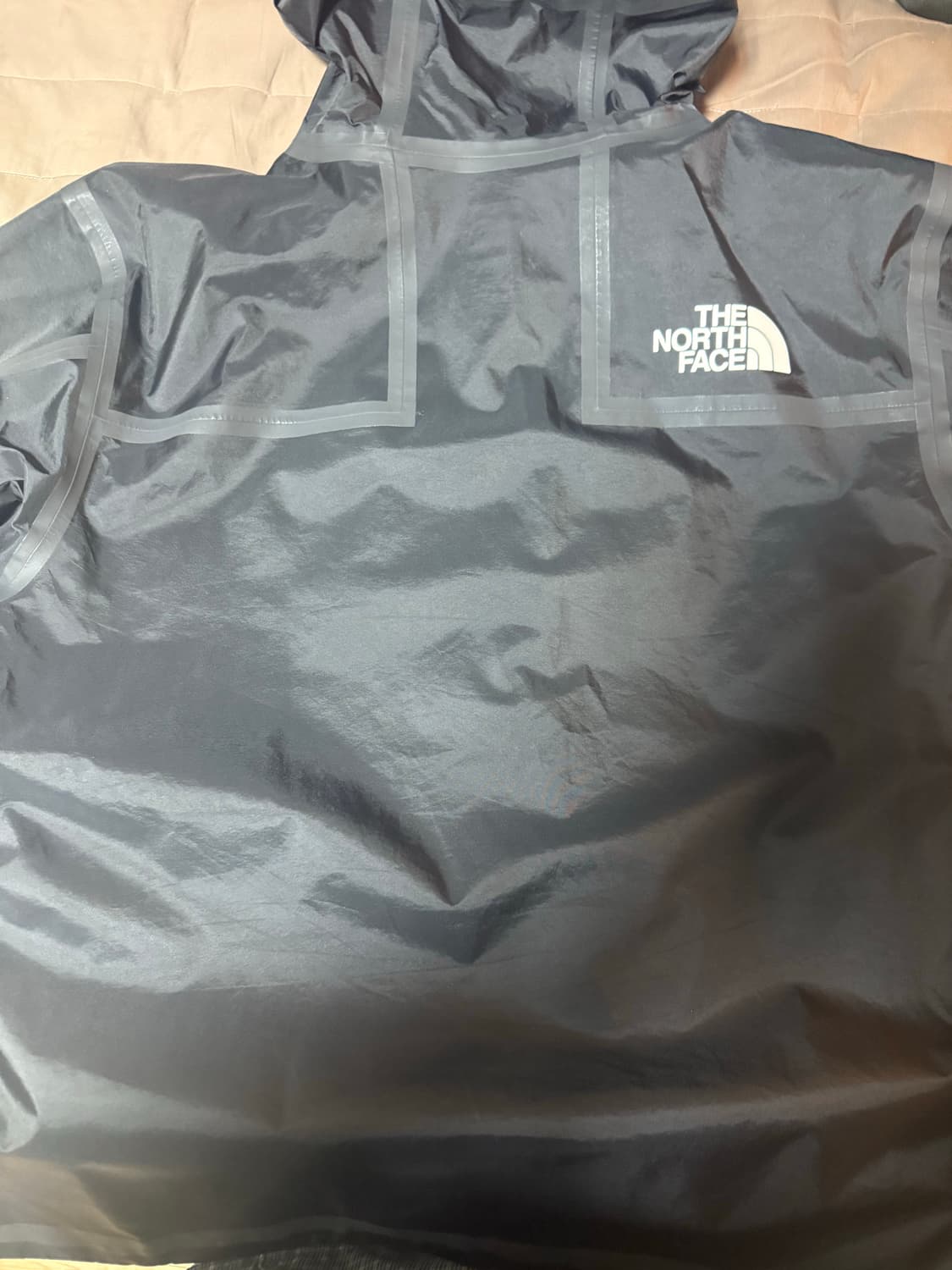 슈프림 노스페이스 21SS 테이프심 자켓 블랙 L 상품이미지4