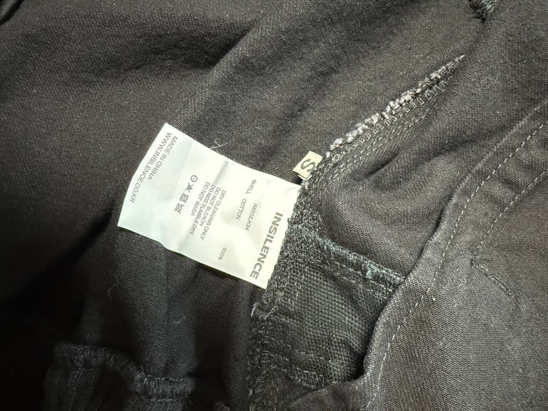 [s]인사일런스 콘트라스트 데님 블루종 상품이미지2