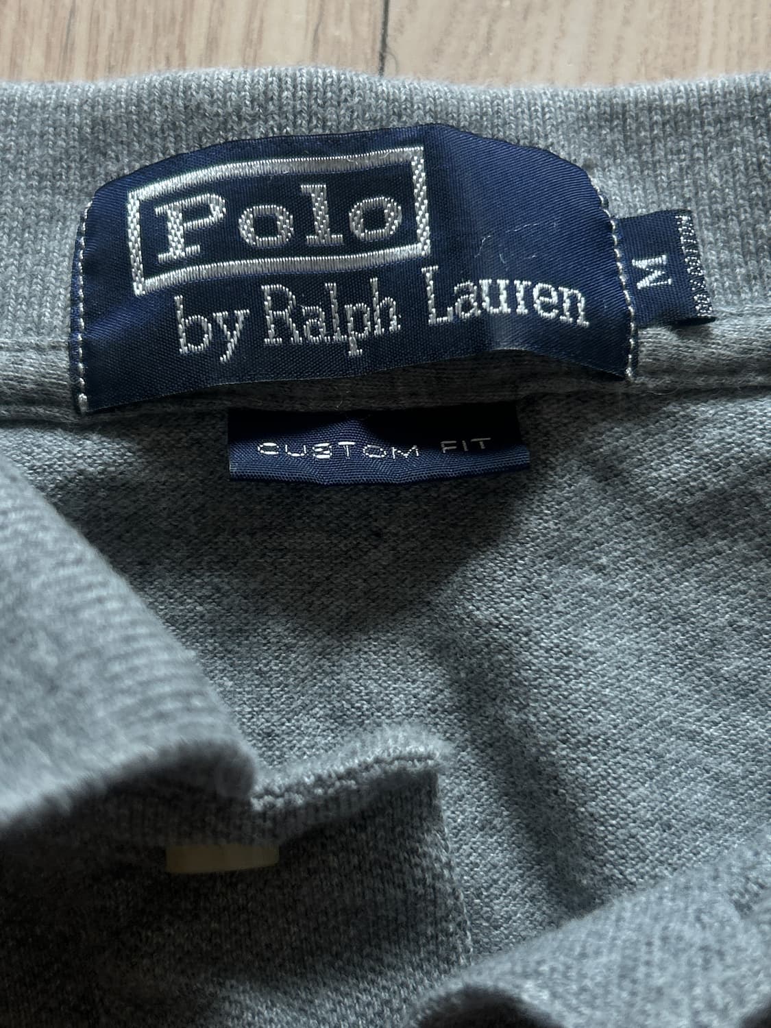 폴로 랄프로렌 빅포니 그레이 카라 롱슬리브 상품이미지2