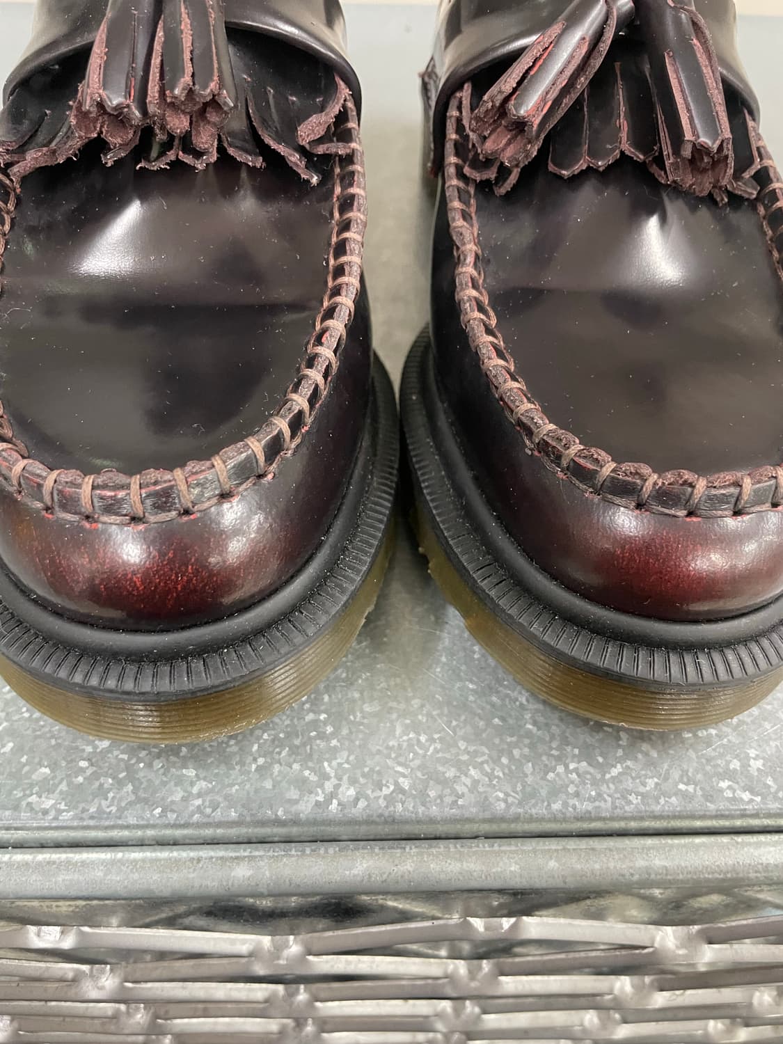 닥터마틴 아드리안 태슬 로퍼 버건디 uk5 상품이미지7