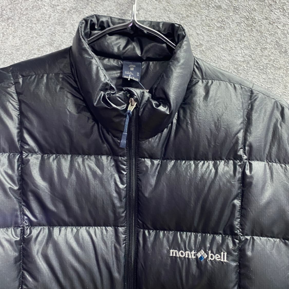 몽벨 슈페리어 블랙 다운 자켓 경량 패딩 B3832 상품이미지3