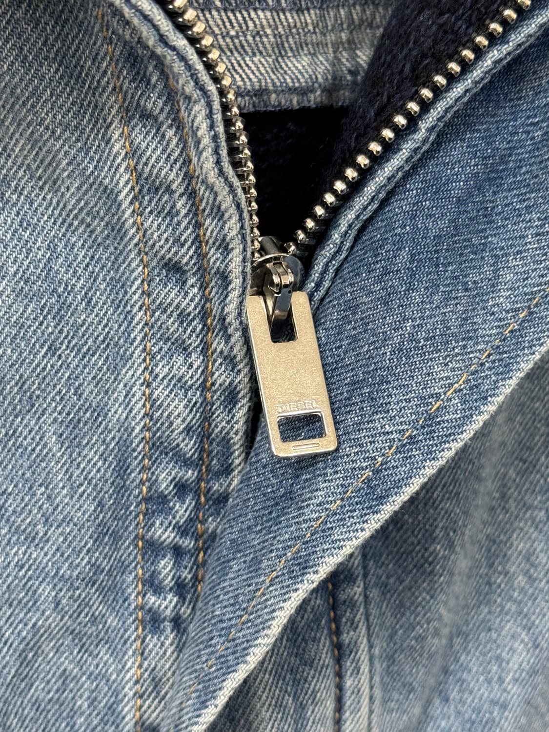 디젤 데님 니트 집업(T35) 상품이미지4