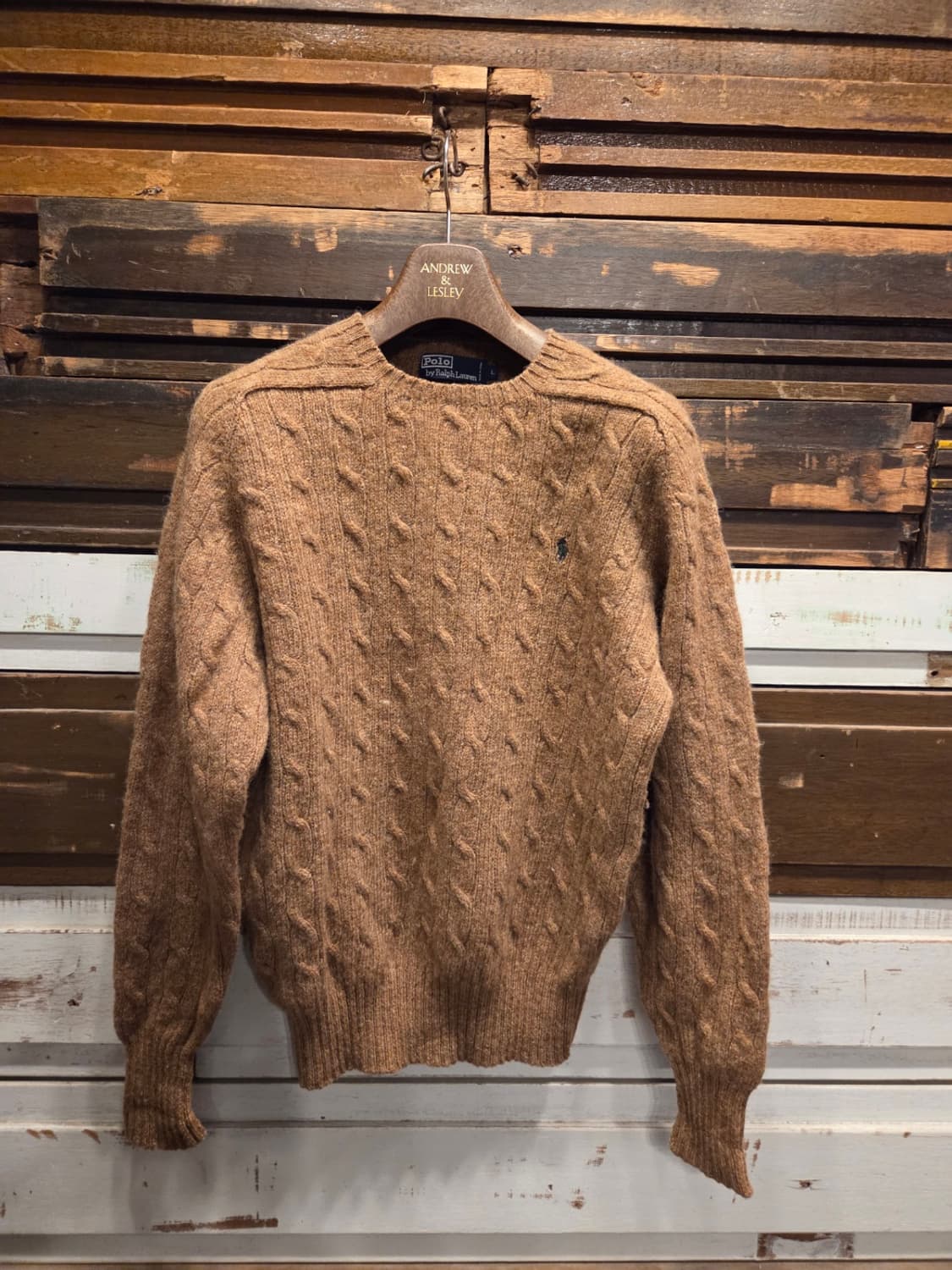 00'S 폴로랄프로렌 케이블니트 상품이미지1