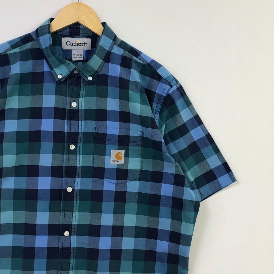 105 칼하트 옥스포드 체크 셔츠 상품이미지1