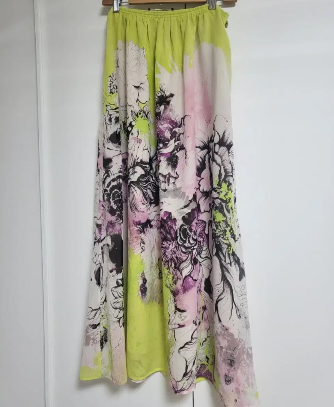 로베르토 까발리 쉬폰 롱 스커트 ROBERTO CAVALLI 상품이미지1