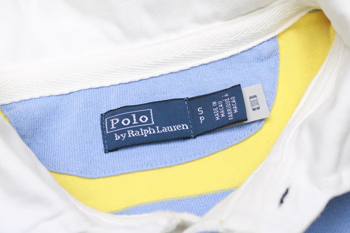 [여성 S] 폴로 랄프로렌 스트라이프 크롭 럭비 셔츠 상품이미지5