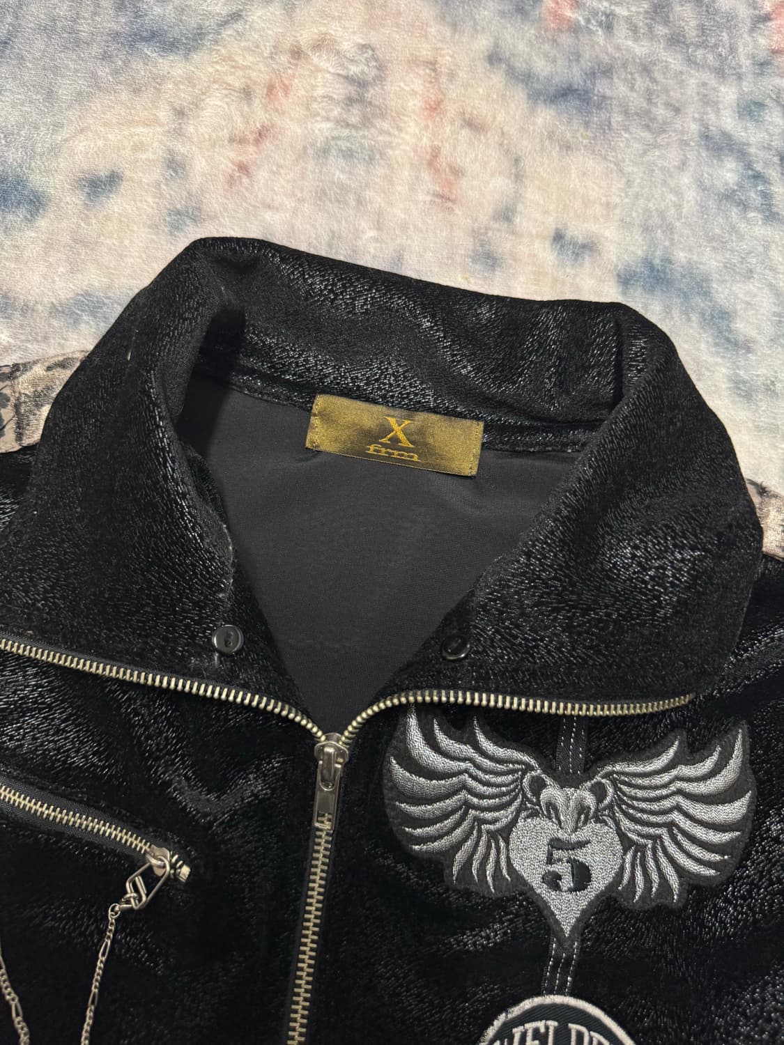 Xfrm 00s archive swarovski skull velour  상품이미지8