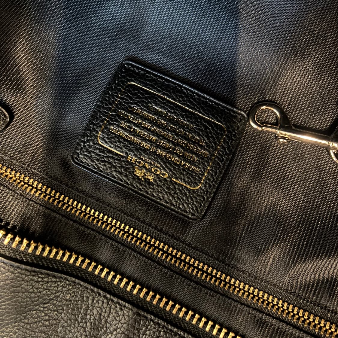 정품 코치 체인 태비 숄더백     상품이미지10