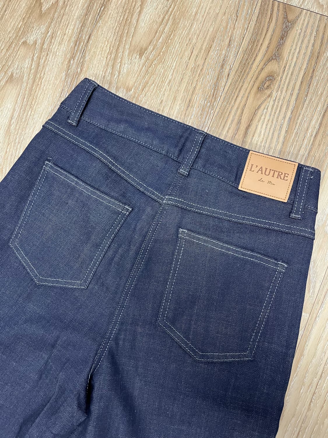 (미사용) 로트르드민 와이드 청바지 25 상품이미지2