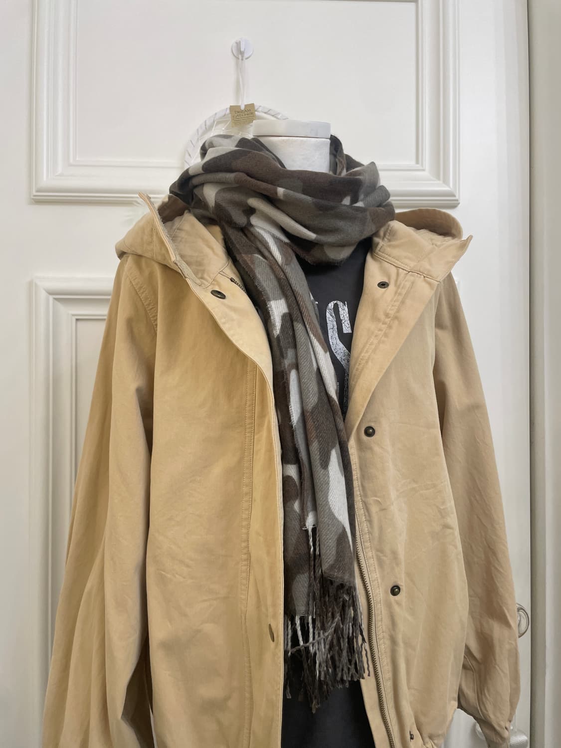 camo long warm scarf 상품이미지1