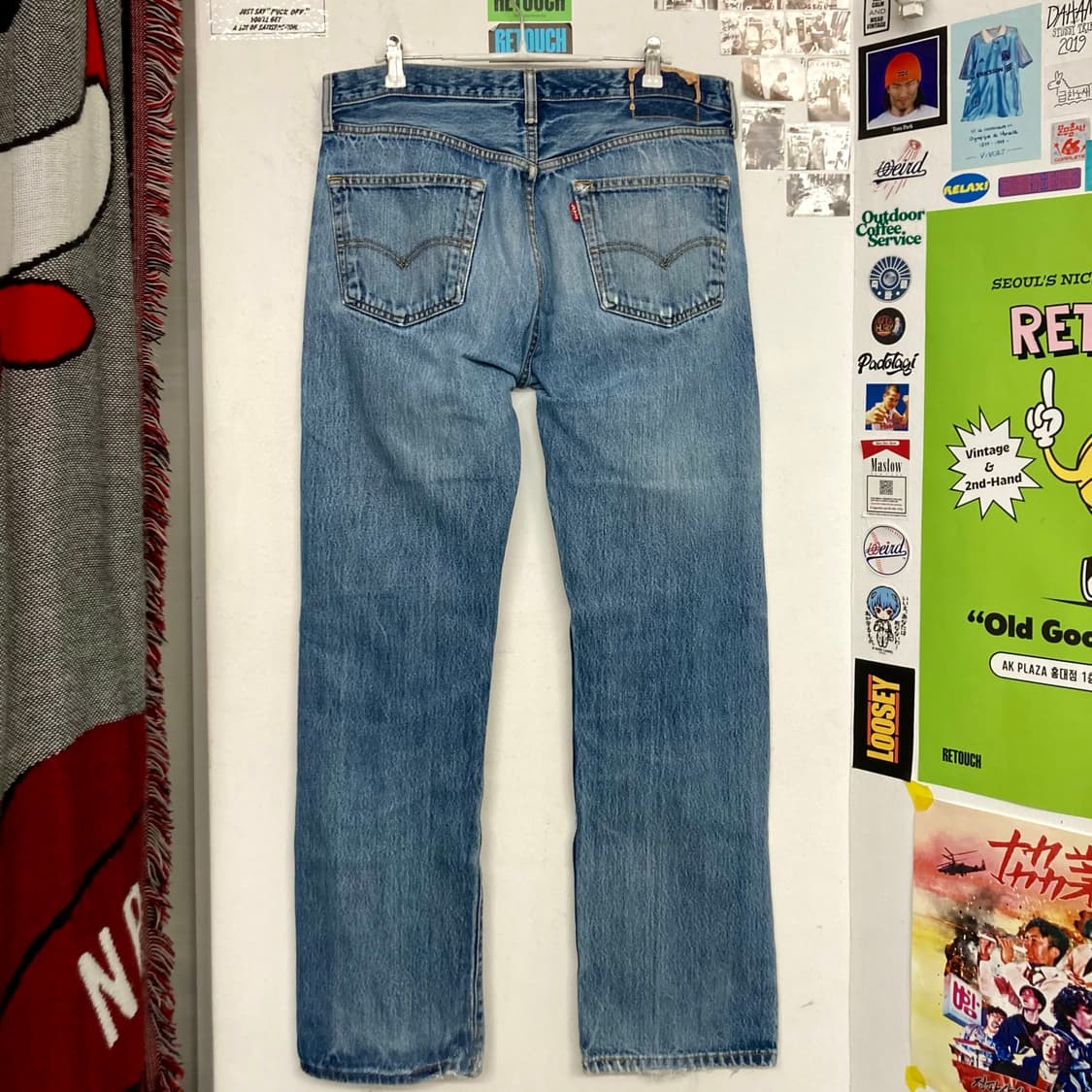 00’s 리바이스 501 리페어진 상품이미지6