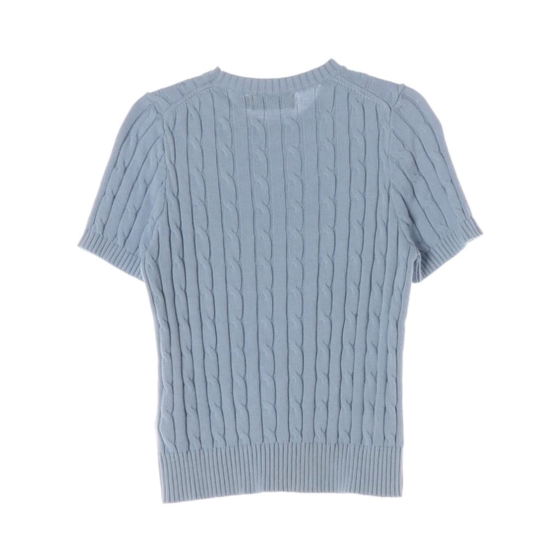 폴로 랄프로렌 케이블 니트 반팔티 M 상품이미지2