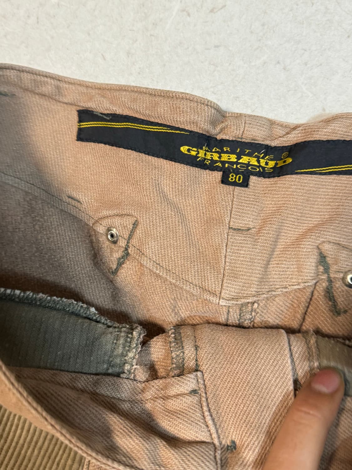 일본 빈티지 코듀로이 더블니 코튼 팬츠 상품이미지4