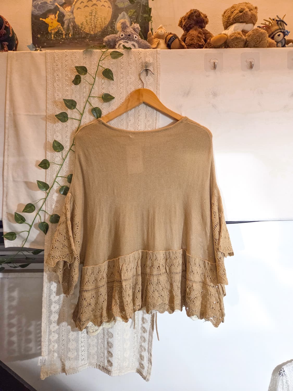 에스닉 반팔 니트 상품이미지3