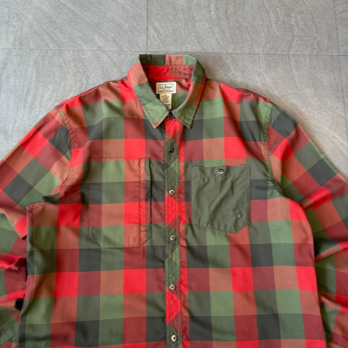 L.L.bean 정품 엘엘빈 체크 셔츠 상품이미지3