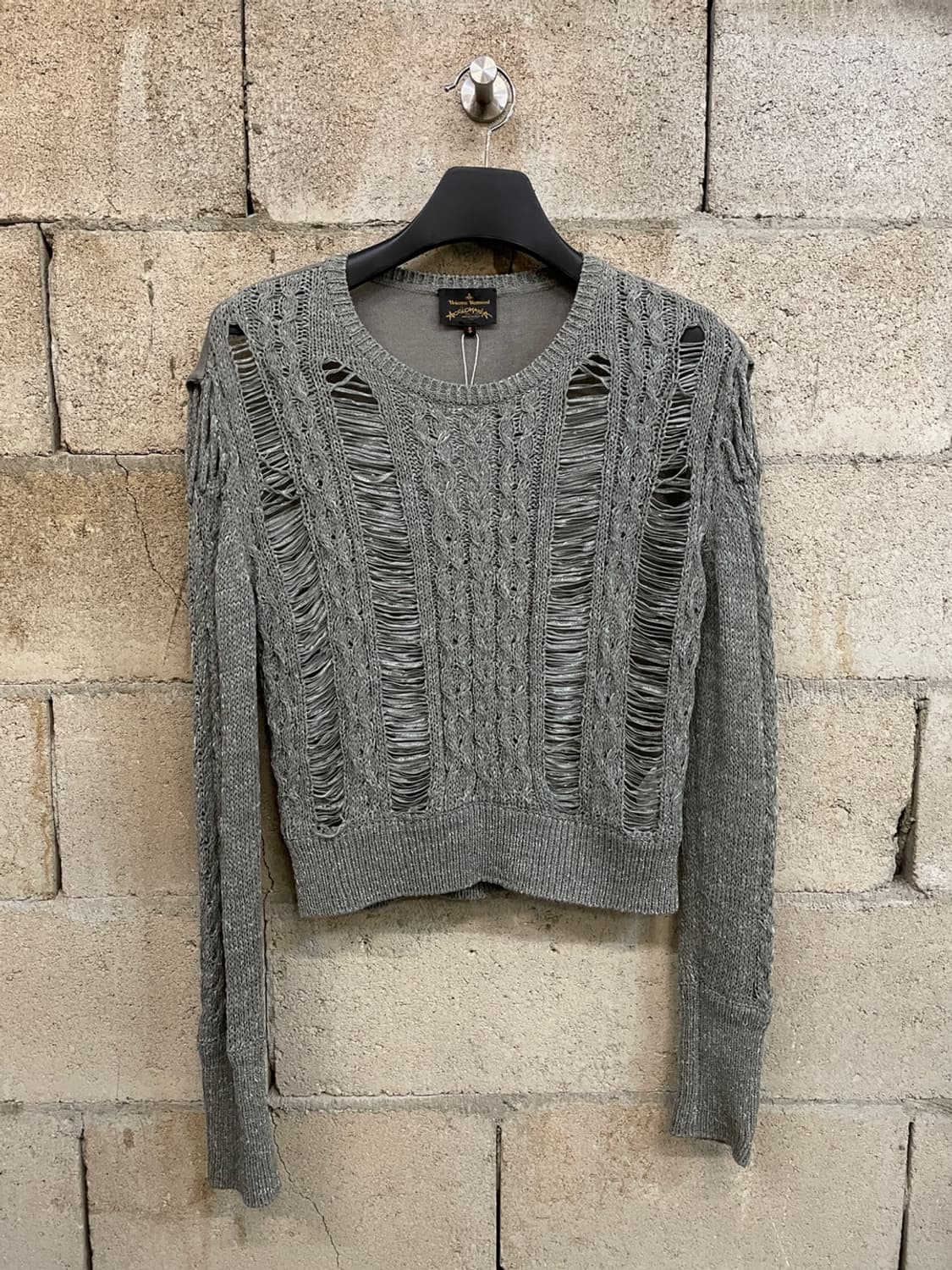 비비안 웨스트우드 디스트로이드 니트  상품이미지1