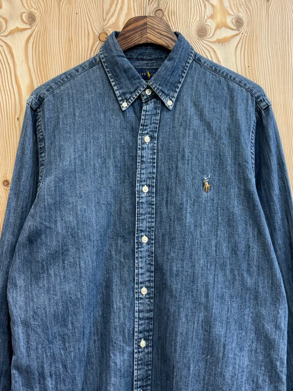 폴로 랄프로렌 샴브레이 데님셔츠 상품이미지2