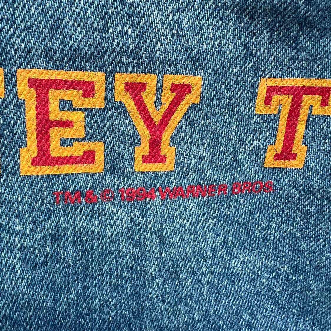 90s 루니툰 데님 자켓 상품이미지3