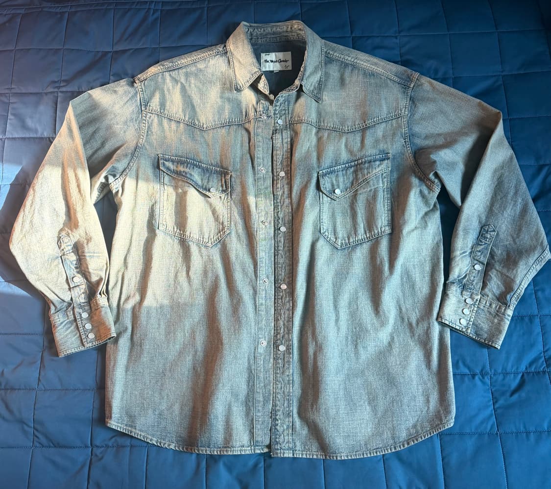 뤡코즈 데님 셔츠 2 상품이미지1