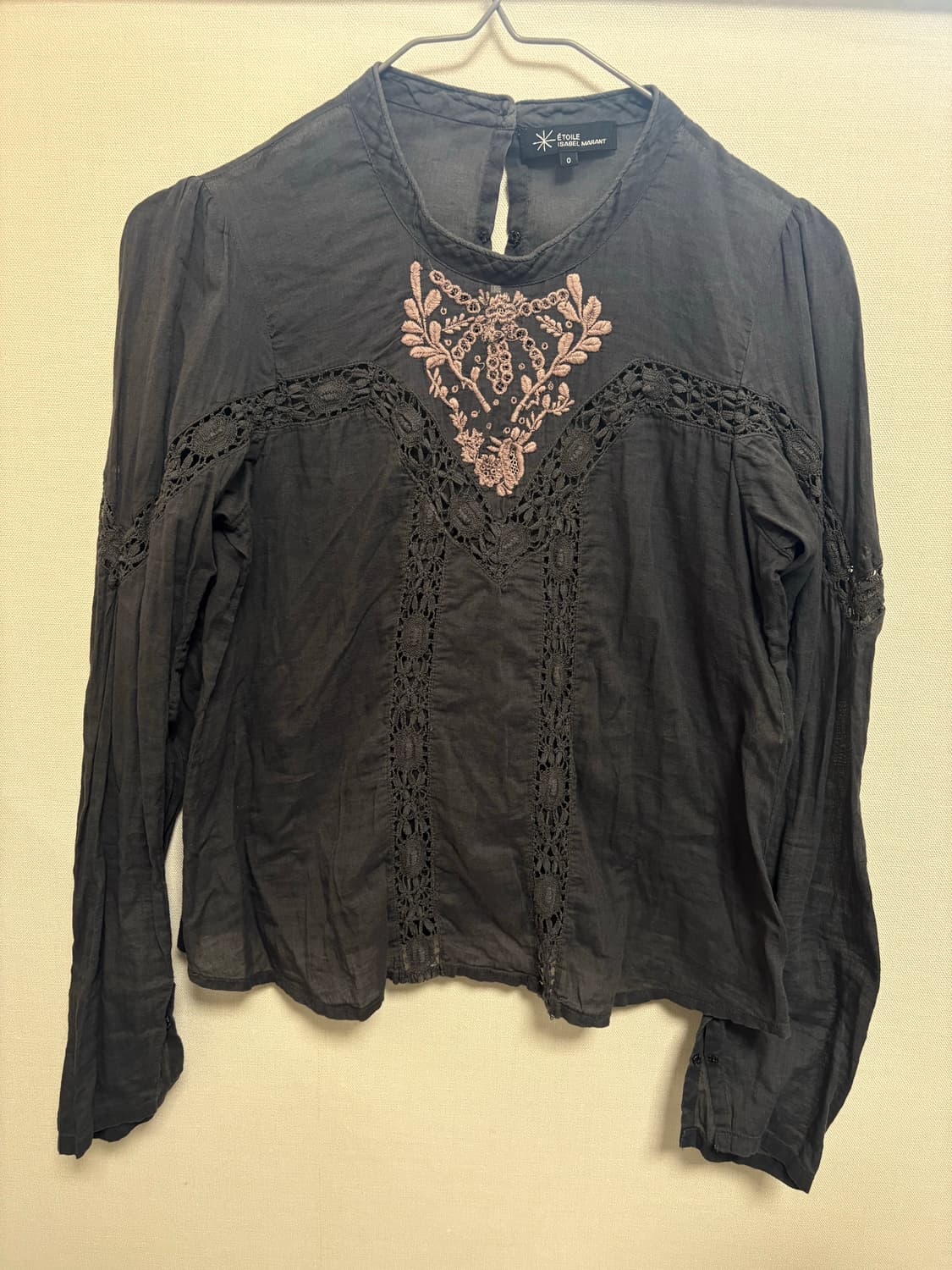 이자벨마랑 에뚜왈 자수 블라우스 상품이미지1