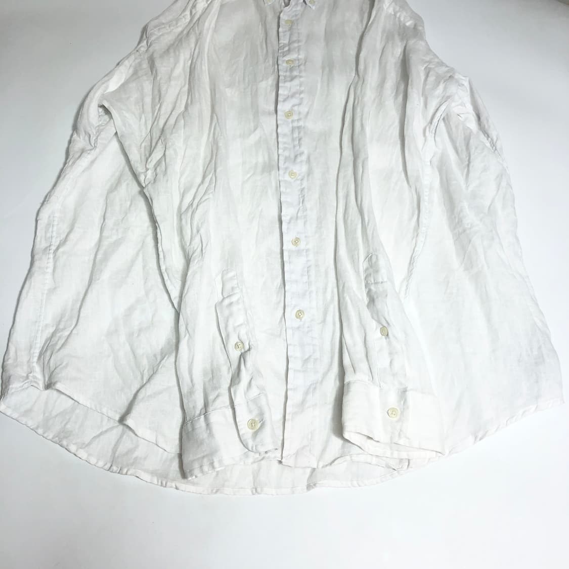 폴로 랄프로렌 린넨 셔츠 XL 상품이미지7