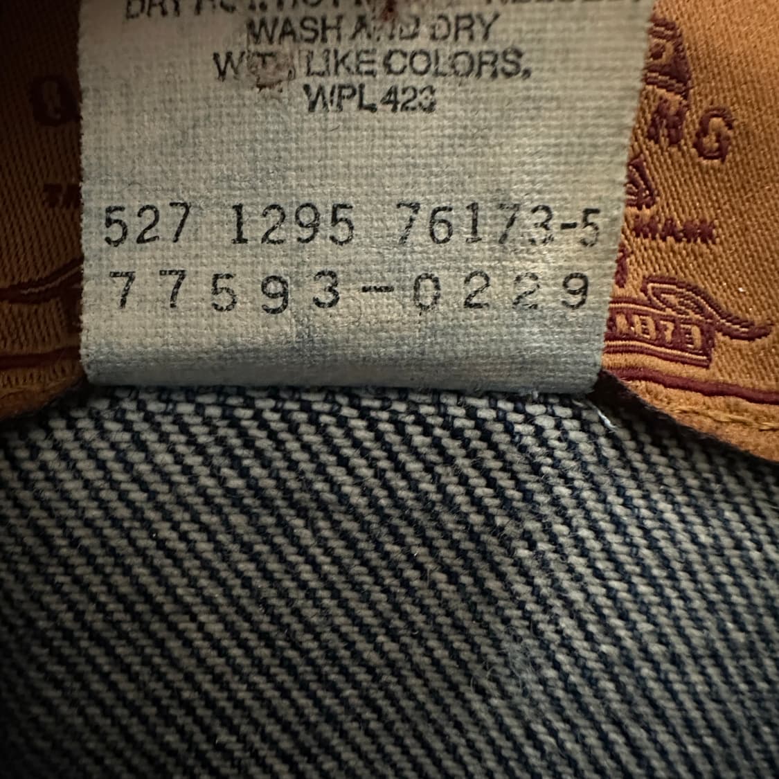 LEVI'S 77593 90's usa made denim jacket 상품이미지5