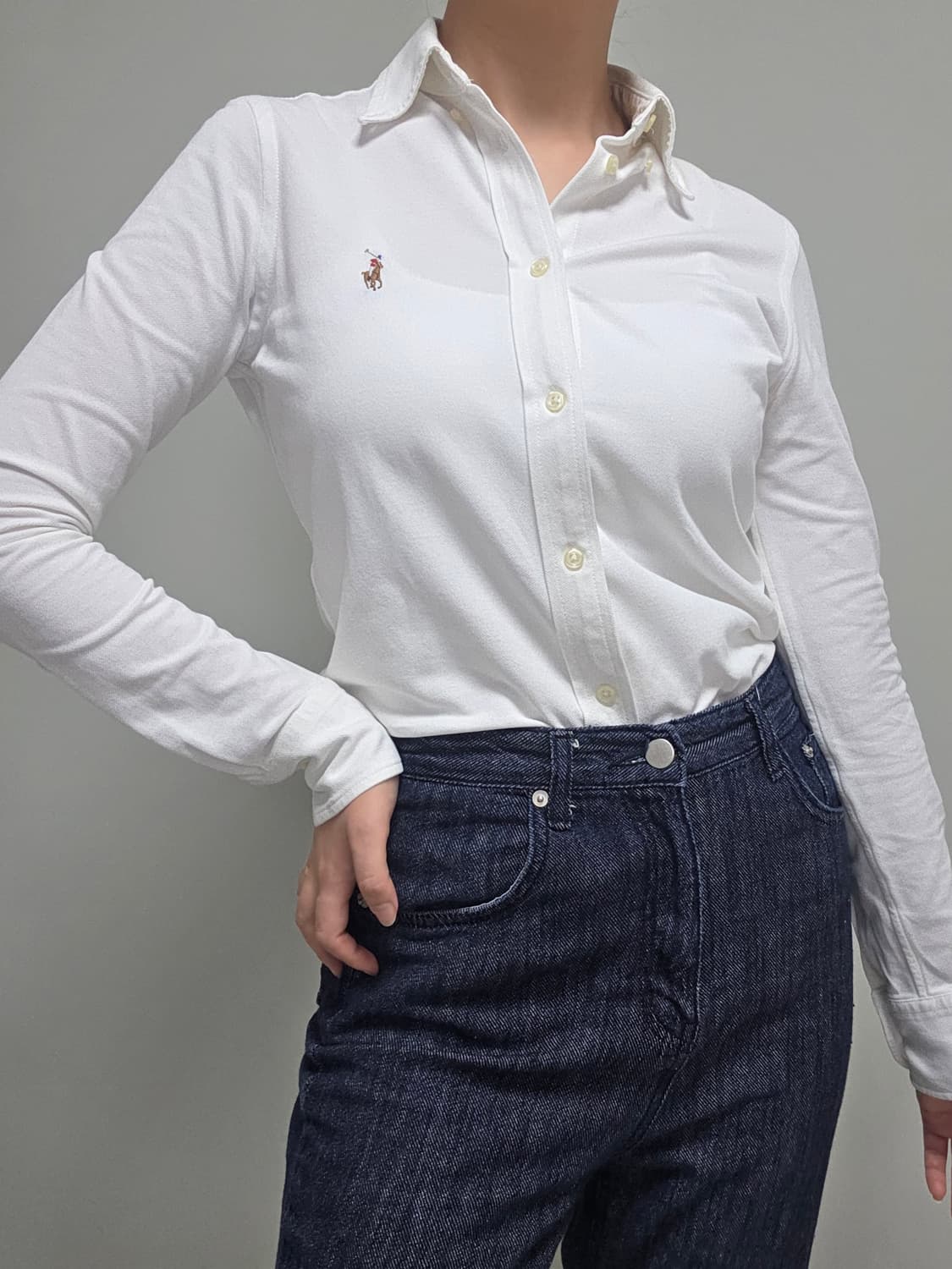 Polo Ralph Lauren / PK 소재 화이트 셔츠 상품이미지10