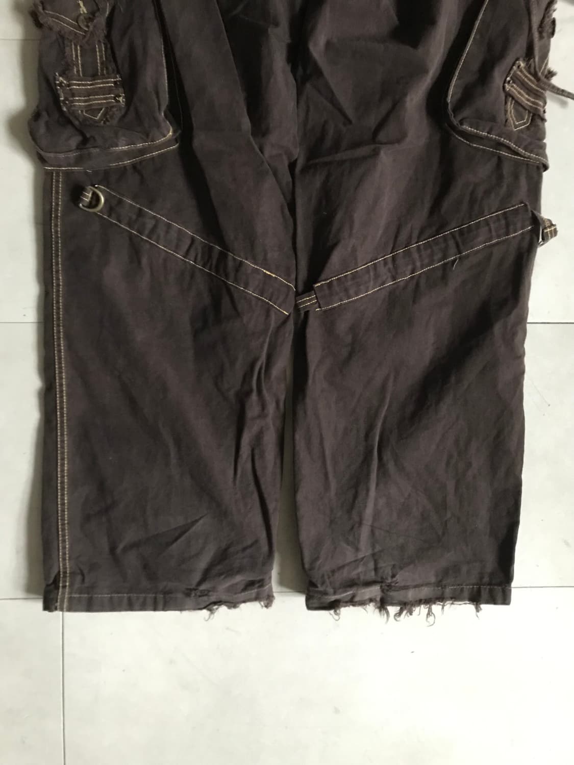 빈티지 포켓디테일 브라운 카고팬츠 상품이미지7