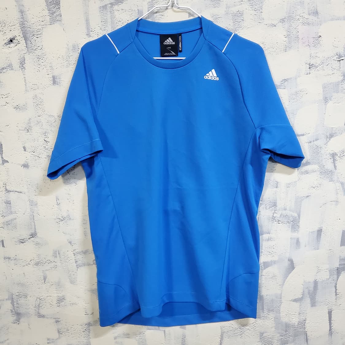 아디다스 기능성 반팔티 블루  상품이미지1