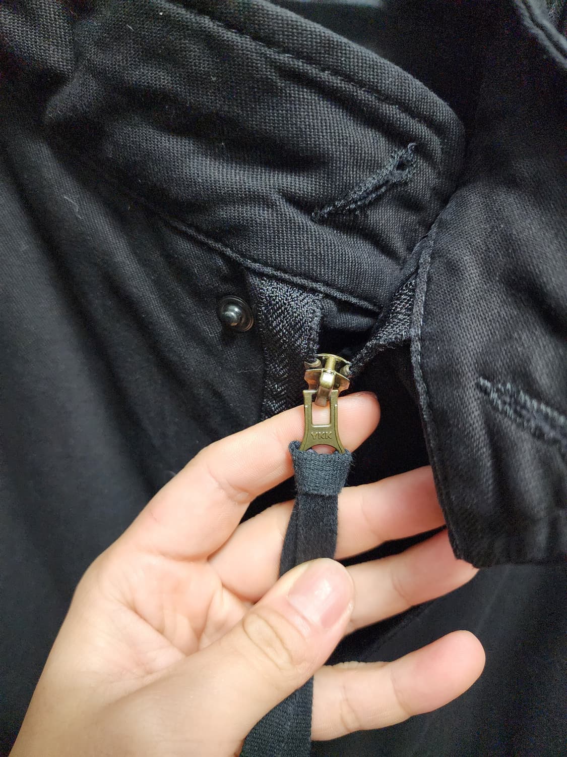 라퍼지스토어 누빔 3m 개파카 피쉬테일 크롭 파카 상품이미지5