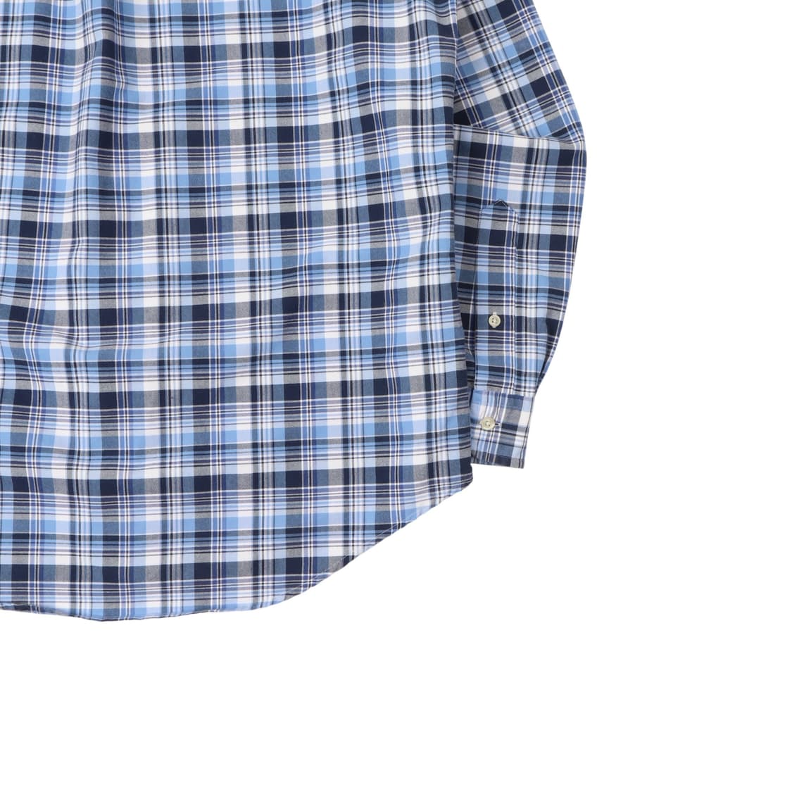 폴로 랄프로렌 옥스포드 블루 체크 클래식핏 셔츠 상품이미지7