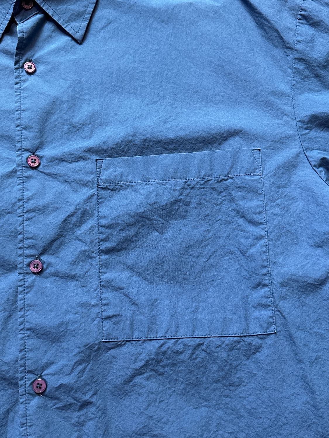 아르반 릴렉스드 블루라인 셔츠 울트라 마린 L 상품이미지5