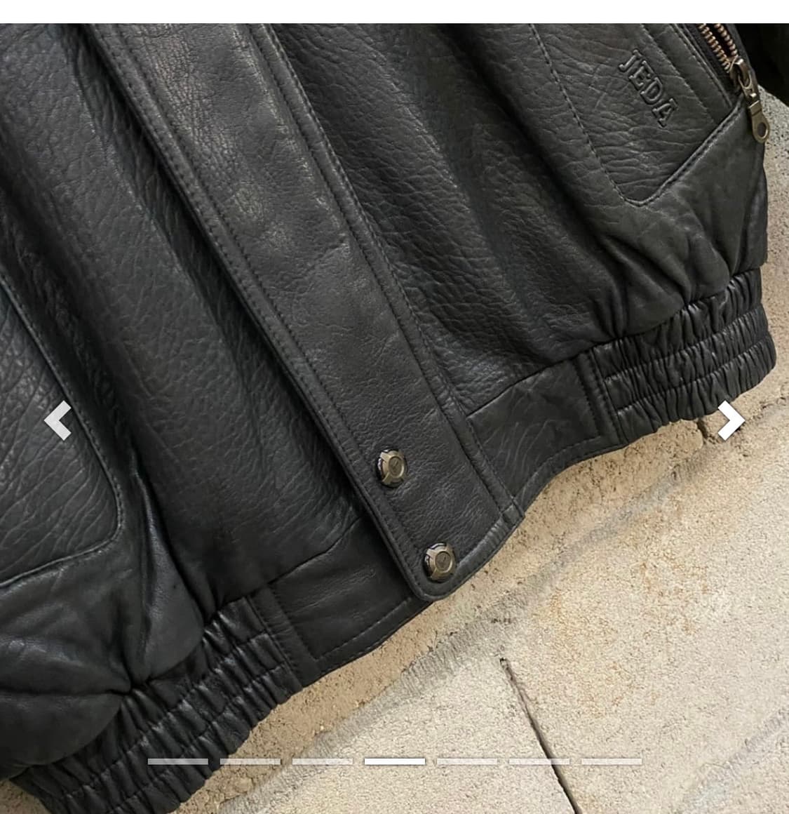 빈티지 제다 레더 자켓 상품이미지2