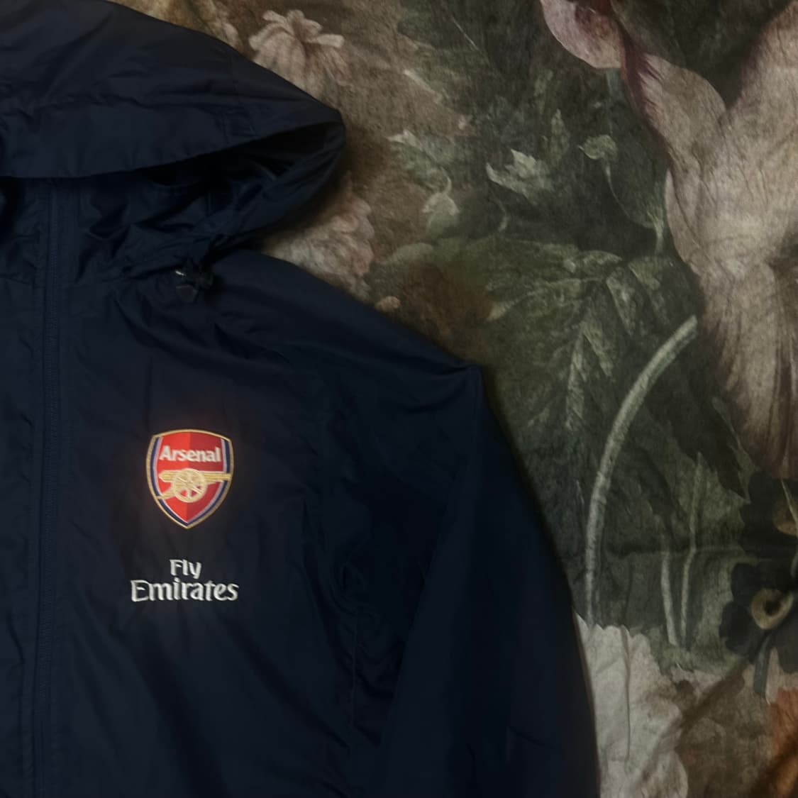 나이키 빈티지 블록코어 아스날 네이비바람막이 90 상품이미지2