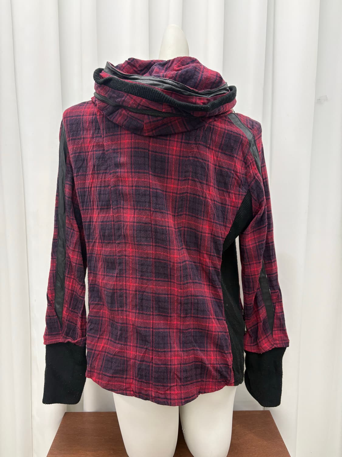 펑크 체크 후드집업 상품이미지6