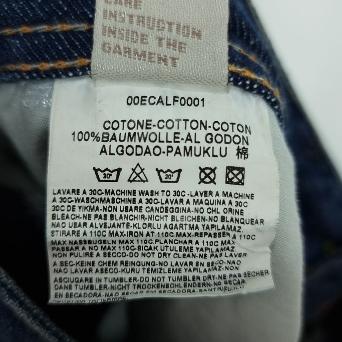 [디젤] 마틱 빈티지 슬림 스트레이트 데님 팬츠 청바지 P01264 상품이미지10